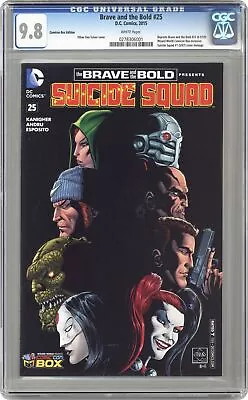 Buy Brave And The Bold Presents Suicide Squad #25 CGC 9.8 2015 0278306001 • 47.80£