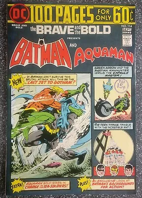 Buy The Brave And The Bold 100 Pages #114 (1974) • 13.99£