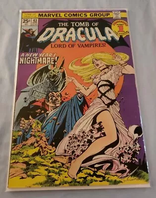 Buy Tomb Of Dracula Comic #43, Wolfman, Colan, Wrightson, Blade, Marvel Value Stamp • 11.87£