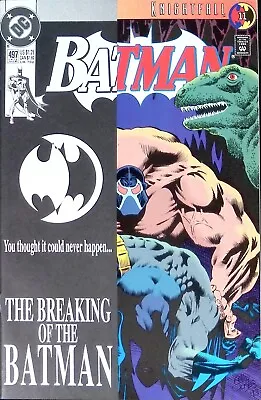 Buy Batman #497 - Bane Breaks Batman's Back - High Grade Card Stock Variant • 4£