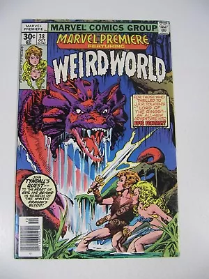 Buy Marvel Premiere #38 1st Weird World (Marvel Comics 1977) VF- • 11.35£