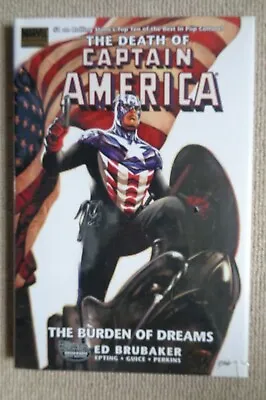 Buy The Death Of Captain America Vol 2 The Burden Of Dreams NEW Sealed HC UK SELLER  • 25£
