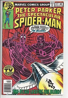 Buy Spectacular Spider-Man #27 VF (8.0) 1978 1st Frank Miller On Daredevil • 35.52£