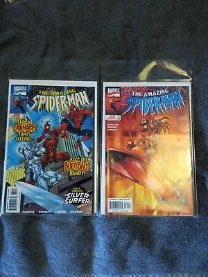 Buy Amazing Spiderman 430 And 431 Marvel Comics Carnage • 145£