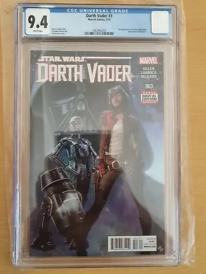 Buy Marvel Star Wars: Darth Vader # 3 CGC 9.4 First App Of Doctor Aphra UK  • 149.99£