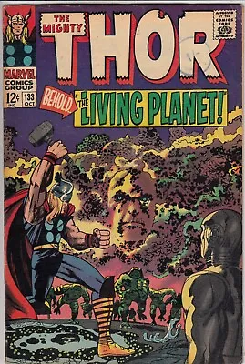 Buy Thor 133 - 1966 - Kirby - 1st Ego - Fine/Very Fine • 99.99£