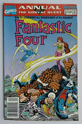 Buy Fantastic Four Annual #24 - Marvel Comics 1991 F/VF 7.0 • 4.75£