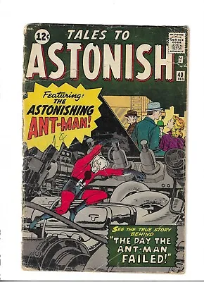 Buy Tales To Astonish # 40 Fair [Ant-Man] • 89.95£