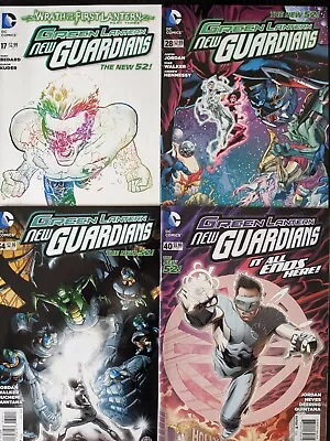 Buy Green Lantern New Guardians Mixed Lot DC Comics 17,28,34,40 (2011) • 3.80£