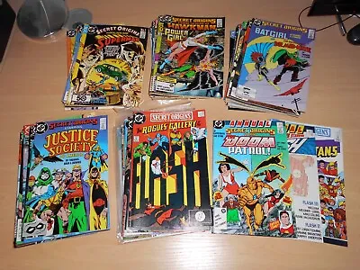 Buy Secret Origins #1 - 50 Set + Annuals 1 - 3 (1986) (dc) 53 Issues (superman, Etc) • 99.99£