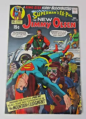 Buy Superman's Pal Jimmy Olsen #134 1970 [VG] 1st Cameo App Darkseid Silver Age Key • 118.58£