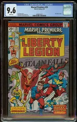 Buy Marvel Premiere #29 CGC 9.6 (1976 Marvel) Liberty Legion • 197.14£