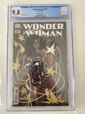 Buy Wonder Woman #750 Cgc 9.8 Slab Adam Hughes Comic Collectible 2000’s Variant • 59.95£