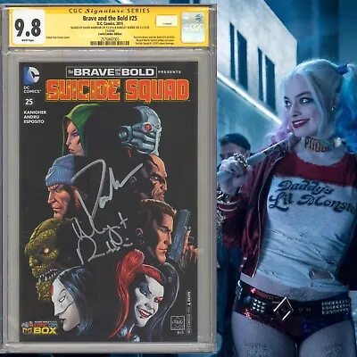 Buy CGC 9.8 SS Brave And The Bold #25 Variant Signed Margot Robbie & David Harbour • 1,955.98£