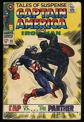 Buy Tales Of Suspense #98, GD/VG 3.0, Captain America V. Black Panther; Iron Man • 23.19£