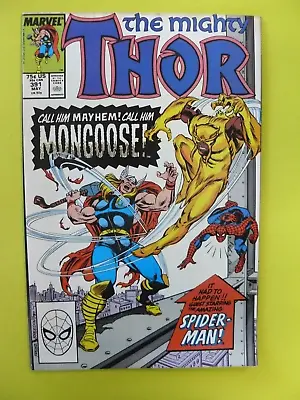 Buy Thor #391 - 1st Appearance Of Eric Masterson & Mongoose - VF+ - Marvel • 7.91£