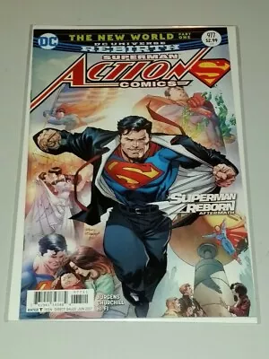 Buy Action Comics #977 Dc Comics Superman June 2017 Nm+ (9.6 Or Better) • 4.99£