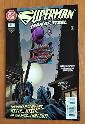 Buy Superman The Man Of Steel #75 - DC Comics 1st Print • 6.99£