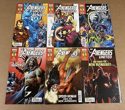 Buy The Avengers United Magazines 2006-2007 Marvel Collectors' Edition X6 • 5.99£