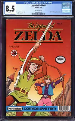 Buy Legend Of Zelda #1 Cgc 8.5 White Pages // Valiant Comics 1991 • 197.65£