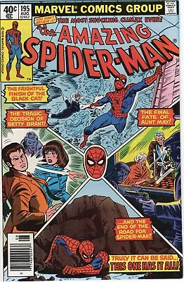 Buy Amazing Spider-Man #195  2nd App Of Black Cat! Marvel Comics Excellent Condition • 87.91£