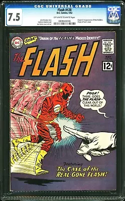 Buy Flash  # 128   CGC 7.5 May 1962    Origin & 1st App. Abra Kadabra • 522.40£