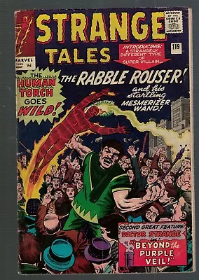 Buy Marvel Comics Strange Tales 119 VG + 4.5  1964 Dr Strange Fantastic Four • 49.99£