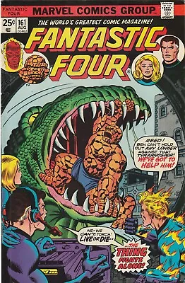 Buy  Fantastic Four  161, August 1975; Marvel Comics Group Comic Book: Very Good • 10.67£