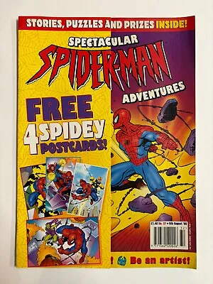 Buy Marvel SPECTACULAR SPIDERMAN ADVENTURES C/w FREE GIFT #37 - 5 Aug 98 UK Edition • 9.95£
