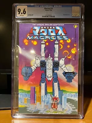 Buy Macross #1 CGC 9.6 NM+ Comico Comics 12/1984 1st Robotech Appearance ON SALE!! • 313.07£