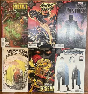 Buy Marvel Comics King In Black #1 X Six Issue Tie-ins Hulk Ghost Rider & More NM • 11.99£