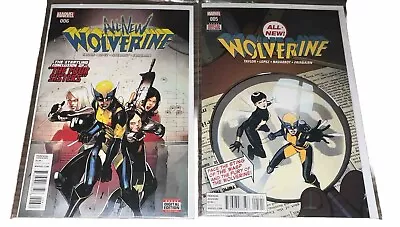 Buy All-new Wolverine #005,006 (9.8) Taylor/lopez/marvel Comics • 7.90£