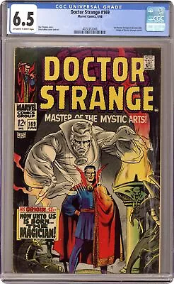 Buy Doctor Strange #169 CGC 6.5 1968 4024352006 1st Doctor Strange In Own Title • 257.37£