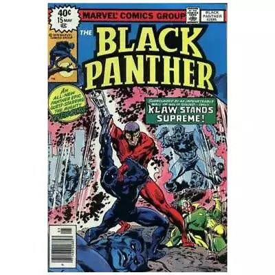 Buy Black Panther (1977 Series) #15 In Very Fine + Condition. Marvel Comics [t, • 33.39£