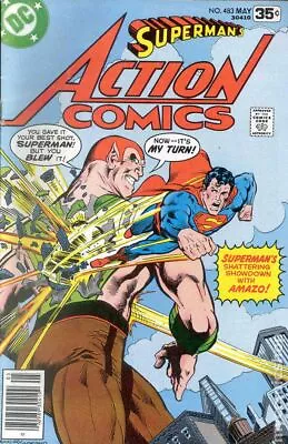 Buy Action Comics #483 VG 1978 DC Stock Image Low Grade • 2.61£