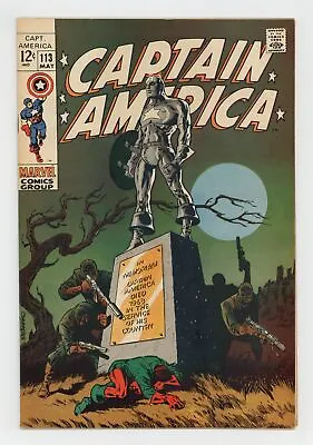 Buy Captain America #113 VF- 7.5 1969 • 111.02£