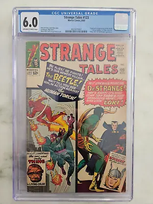 Buy Strange Tales 123 CGC 6.0 (1964) • 178.10£