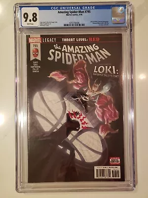 Buy Amazing Spider-Man 795 CGC 9.8 Marvel Comics 2018 Alex Ross Cover • 35.98£