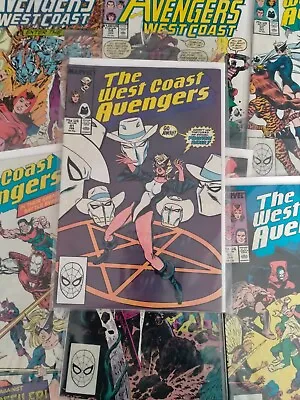 Buy The West Coast Avengers - Marvel Comics 1988 - 1989 • 5£