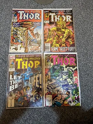 Buy THE MIGHTY THOR #393 #424 #425 #410 Comics From The 80's. Bagged And Boarded • 10£