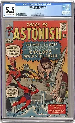 Buy Tales To Astonish #46 CGC 5.5 1963 0321407021 • 102.69£