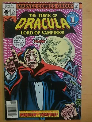 Buy TOMB Of DRACULA #55 1977 Requiem For A Vampire! Marvel Comic Book  • 7.94£