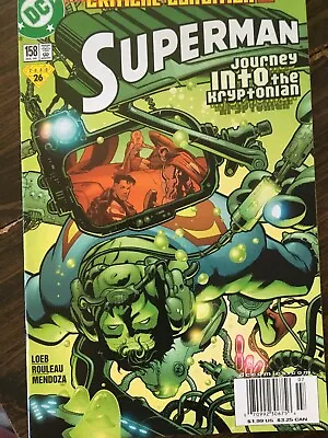 Buy Superman (2nd Series) #158 VF; “Critical Condition!” Appearance By The Atom! • 4.75£
