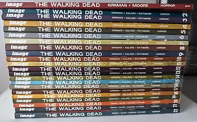 Buy Walking Dead Volumes 1 - 22 Set All Excellent Condition Robert Kirkman • 150£