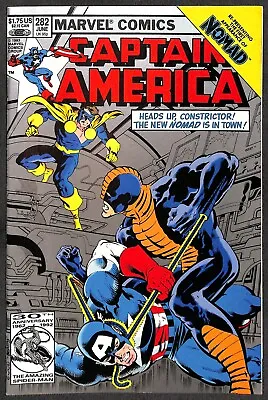Buy Captain America #282 1st Appearance Of Jack Monroe As Nomad 2nd Print VFN • 7.95£