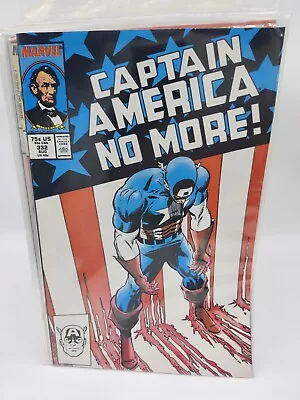 Buy CAPTAIN AMERICA #332 Captain America Resigns CLASSIC COVER 1997 Marvel NM • 27.67£