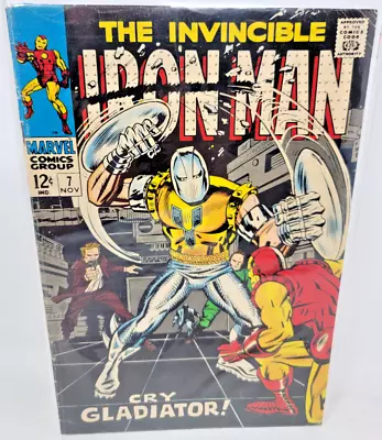 Buy Iron Man #7 Marvel Silver Age George Tuska Cover Art *1968* 5.0 • 15.89£