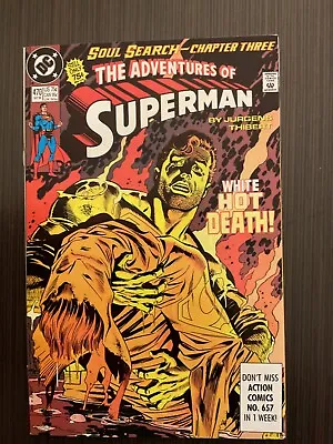 Buy The Adventures Of Superman # 470 VF/NM 9.0 • 1.18£