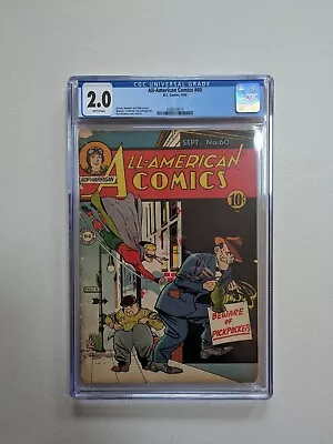Buy All American Comics 64 Green Lantern  DC Comics 1945 RARE • 298.75£