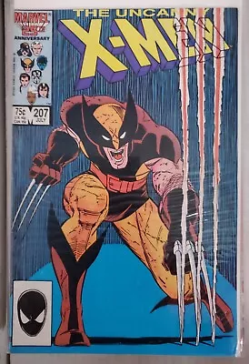 Buy UNCANNY X-MEN #207 Great WOLVERINE Romita Jr Cover (1985) Marvel NM- (9.2) • 7.91£